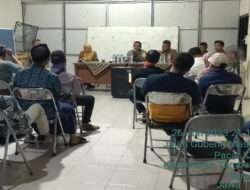 Kapolsek Tambaksari dan 3 Pilar Melaksanakan Rapat Koordinasi Bersama Warga