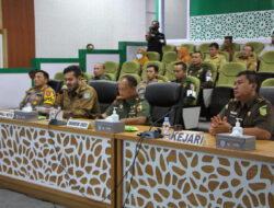 Dandim Probolinggo Hadiri Rapat Koordinasi Penanganan Konflik Sosial