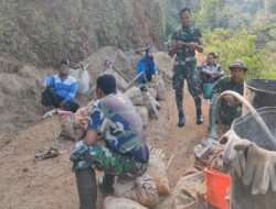 Program Pra TMMD Ke-117 Kodim 0801/Pacitan, Jalin Keakraban TNI Dan Masyarakat