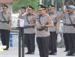 Menyambut Hari Bhayangkara ke 77,Polda Jatim Ziarah di Taman Makam Pahlawan