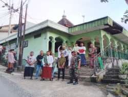 Ciptakan Kenyamanan, Anggota Koramil Dan Polsek Bulukerto Pengamanan Sholat Idul Adha 1444 H