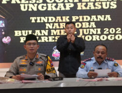 Polres Ponorogo Berhasil Menggagalkan Penyeludupan Sabu ke Rutan