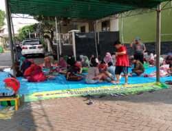 Warga Pilar Land dan  Kemlaten Baru Indah Laksanakan Sholat Idul Adha dan Sembelih Hewan Qurban Bersama