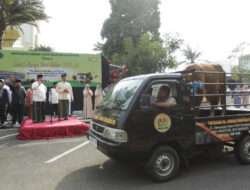 Polda Jatim Distribusian Hewan Kurban Presisi untuk Negeri di Hari Raya Idhul Adha