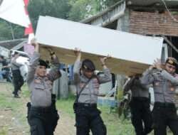 Polresta Malang Kota Rampungkan Proses Bedah Rumah dan Tempat Ibadah Jelang Hari Bhayangkara ke-77