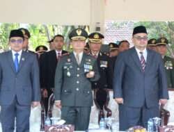 Dandim Hadiri Upacara HUT Bhayangkara Ke 77