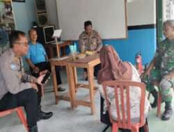 Babinsa Serengan Patroli siang, Datangi Pos Ronda