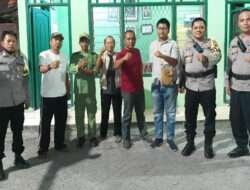 Bersinergi dengan Warga Kapolsek Tambaksari Sampaikan Himbauan Kamtibmas