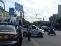 Patroli Rutin di Wilayah Hukum Tambaksari, Kapolsek Menyisir Obyek Vital