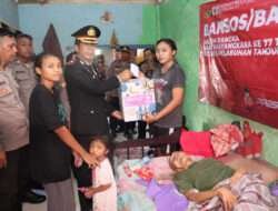 Giat Anjangsana, Polres Pelabuhan Tanjung Perak Beri Perhatian ke Warga Sakit Menahun