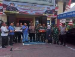 Dalam rangka HUT Bhayangkara ke 77 Polsek Tambaksari Mendapatkan Kejutan