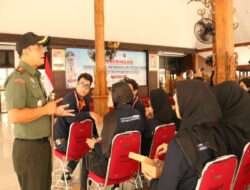 Sukseskan Program MMD, Dandim Sambut Para Mahasiswa