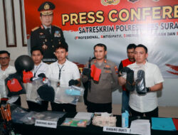 Polisi Berhasil Menangkap Aktor Sandal Berpaku di Surabaya Yang Resahkan Warga