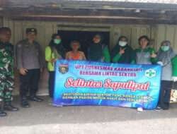 Babinsa Koramil 0805/05 Karangjati Bersama Puskesmas Karangjati Melaksanakan Kegiatan Program Selintas Sapu Lipat