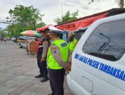 Intensifkan Patroli Menekan Perjudian di Wilayah Hukum Tambaksari