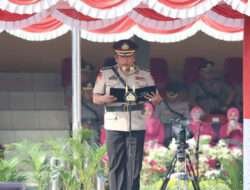 Karoops Pimpin Pelantikan Pengambilan Sumpah Diktuk Bintara Polri Gelombang I T.A 2023 SPN Polda Jatim