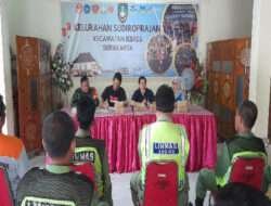 Peran Aktif Babinsa Sudiroprajan Dalam Rapat Koordinasi Dan Evaluasi Tingkatkan Kinerja Linmas Dan TKPK