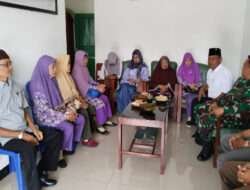 Danramil Slogohimo Terima Kunjungan Purnawirawan, Ini Tujuannya