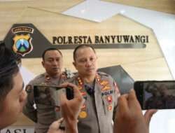 Polresta Banyuwangi Himbau Pengguna Jalan Lewat Jalur Selatan Hindari Macet Antrean Pelabuhan Ketapang