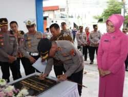 Kapolres Tulungagung Resmikan Pos Polantas TT dan BTA Untuk Maksimalkan Pelayanan