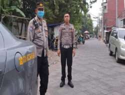 Tekan Perjudian Polsek Tambaksari Lakukan Patroli bersama Tiga Pilar