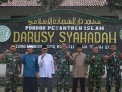 Jalin Silahtuhrahmi, Dandim Boyolali Kunjungi Ponpes Darusy Syahadah