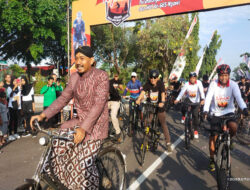 HUT Kabupaten Ngawi, Dandim Ngawi Gowes Bareng Bersama Bupati