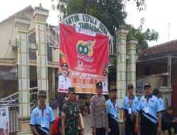 Babinsa Koramil Mantingan Pantau Kegiatan Jalan Santai di Wilayahnya