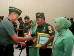 Dandim Boyolali Pimpin Wisuda Anggota yang memasuki masa Purna Tugas