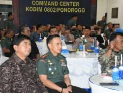 Dandim 0802/Ponorogo Ajak Forkopimda dan Wartawan Nonton Bareng Acara Puncak Kasad Award 2023