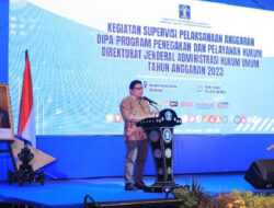 Kegiatan Supervisi Pelaksanaan Anggaran DIPA Program Penegakan dan Pelayanan Hukum