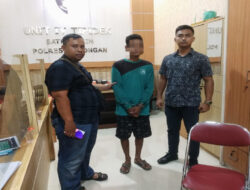 Polisi Berhasil Mengamankan Tersangka Curat di Lamongan Terekam CCTV saat Jual BB