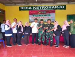Dukung Program TMMD Ke-117, Kodim 0801/Pacitan Menggelar Pelayanan Kesehatan dan Baksos