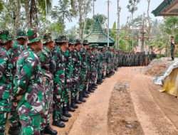 Apel Personil Satgas TMMD Reguler Ke-117 Kodim 0801/Pacitan, Ini Kata Dandim