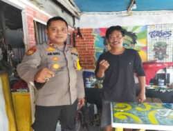 Polisi Himbau Warga Karanggayam Berikan Himbauan Kamtibmas