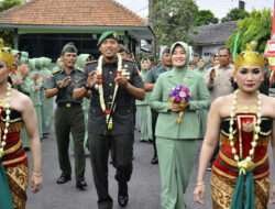 Sambut Pejabat Dandim Baru, Kodim 0735/Surakarta Gelar Tradisi Satuan