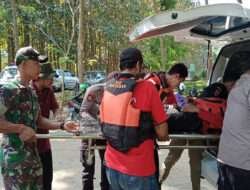 Kodim 0805/Ngawi Bersama BPBD Melaksanakan Pelatihan Penanggulangan Tanggap Bencana