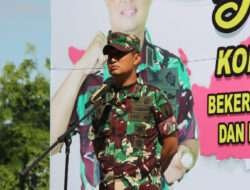 Dandim Pimpin Seremonial Bakti Sosial