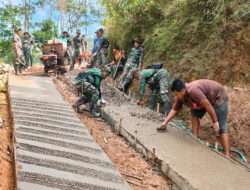 Optimalkan Program TMMD Ke-117 Kodim 0801/Pacitan, Libatkan Personil Gabungan TNI AD, AU dan AL