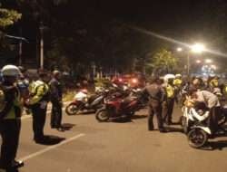 Harkamtibmas, Polres Pamekasan Amankan Puluhan Motor Terlibat Balap Liar