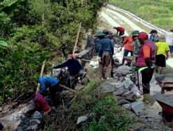 Kapten Arm Yadiman : Dengan Semangat yang Ditunjukkan Prajurit Dan Warga, Program TMMD di Targetkan Selesai Tepat Waktu