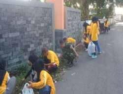 Koramil Dringu Monitoring dan Kerja Bakti Di Wilayah Teritorialnya