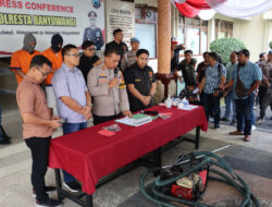 Polisi Kembali Ungkap Penyalahgunaan BBM Bersubsidi di Banyuwangi 5 Ton Solar Diamankan