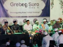 Dandim 0806/Trenggalek dan Tokoh Penting Hadir dalam Tabligh Akbar dan Gema Sholawat Malam Tahun Baru Hijrah 1445 H