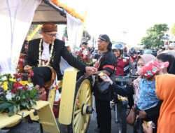 Rangkaian Grebeg Suro, Dandim 0802/Ponorogo Ikuti Acara Kirab Pusaka