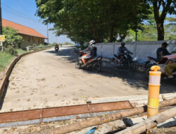 Proyek Jalan Beton Ruas PG. Krembung-Mojoruntut Sudah Masuk Tahap Pengecoran Pondasi