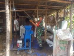 Majukan Usaha Pupuk Organik, Babinsa Kelurahan Kadipiro Sambangi Ketua Gapoktan Abdi Dalem Klebengan