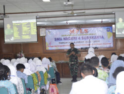 Dandim 0735/Surakarta Berikan Materi Wawasan Kebangsaan di SMA N 4 Surakarta, Ini Tujuannya