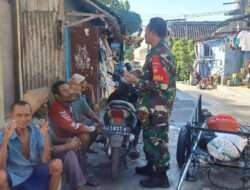 Melalui Sambang Warga, Babinsa Jagalan Laksanakan Pembinaan Teritorial di Wilayah Binaan