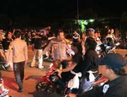 Polres Gresik Amankan Puluhan Simpatisan Pesilat Saat Konvoi